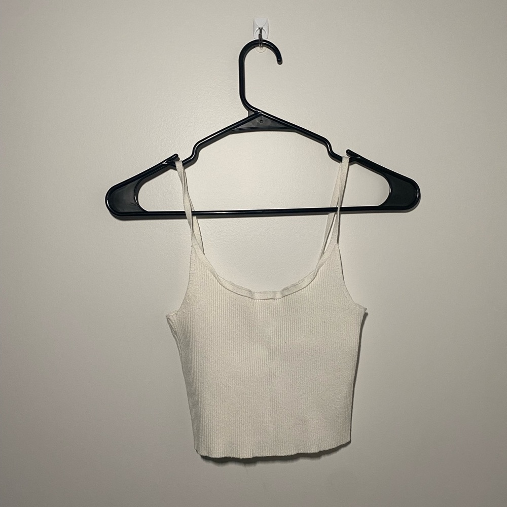 PACSUN L.A. Hearts knitted tanks, both size S